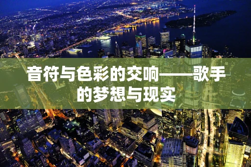 音符与色彩的交响——歌手的梦想与现实
