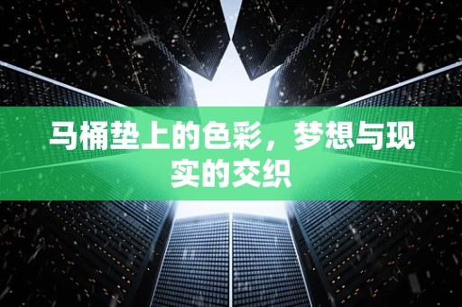 马桶垫上的色彩，梦想与现实的交织
