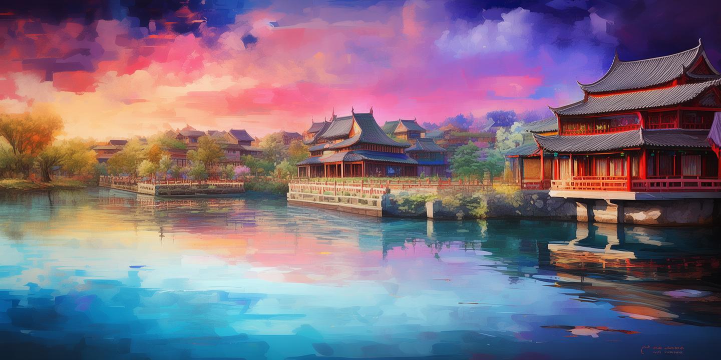 无锡梦影，色彩交织的梦想与现实