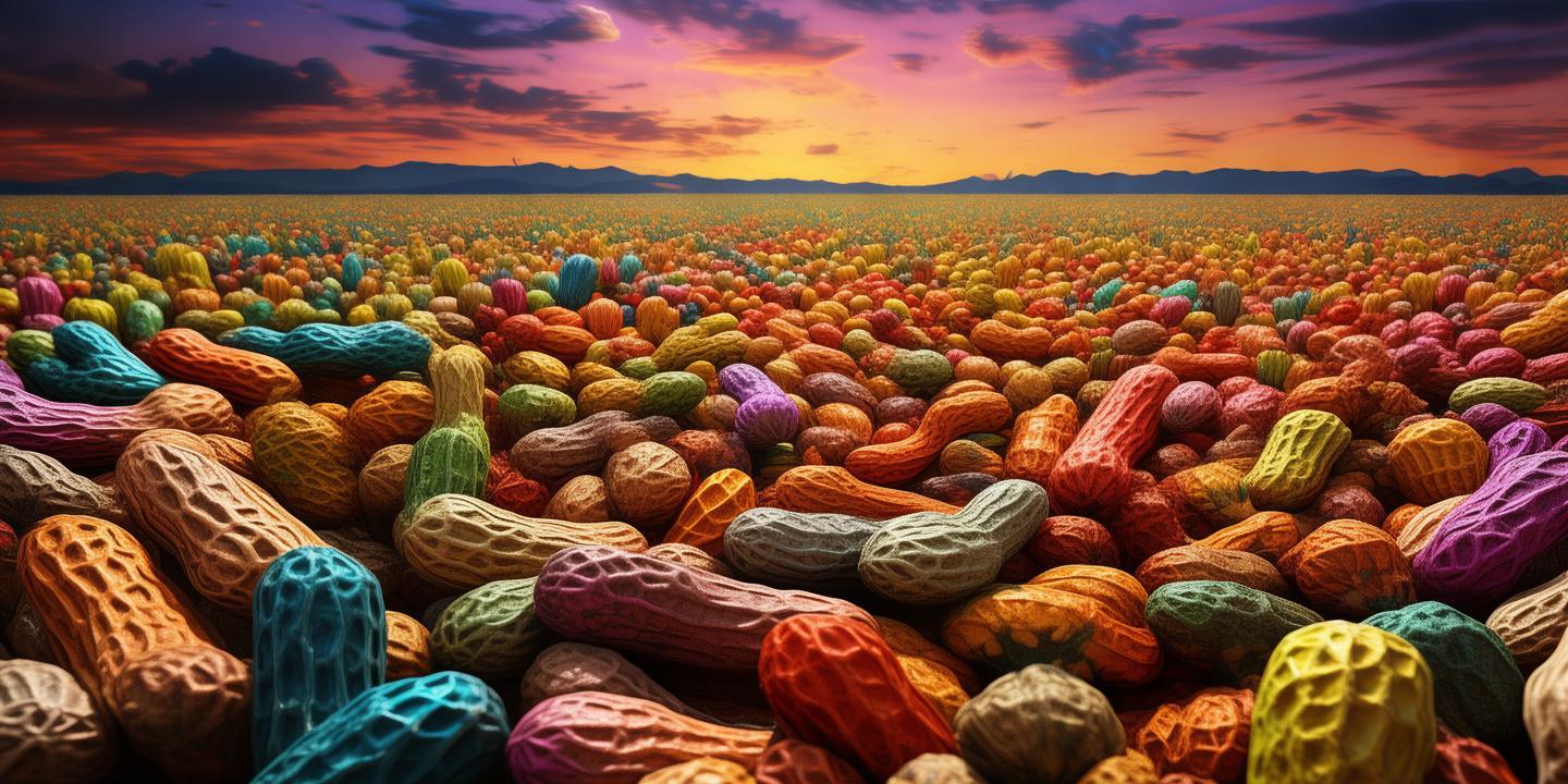 花生的色彩，梦想与现实的交织