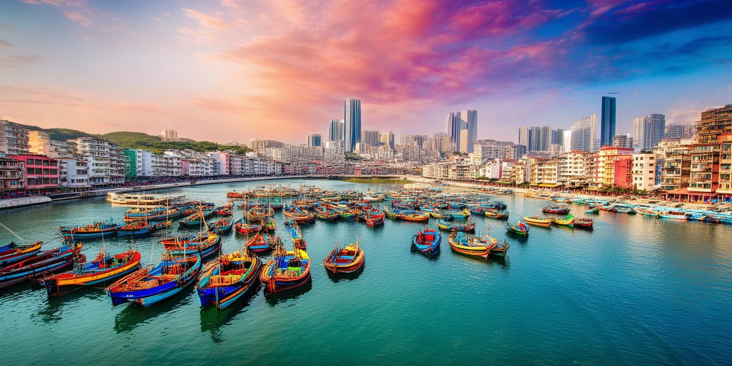 威海，色彩斑斓的梦想与现实画卷