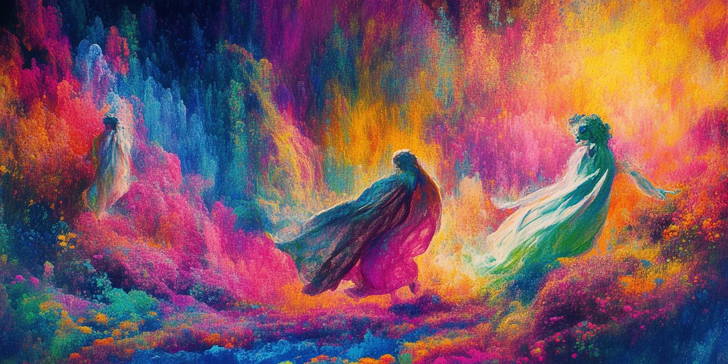 色彩斑斓的梦，以崇拜之名，绘就生活画卷