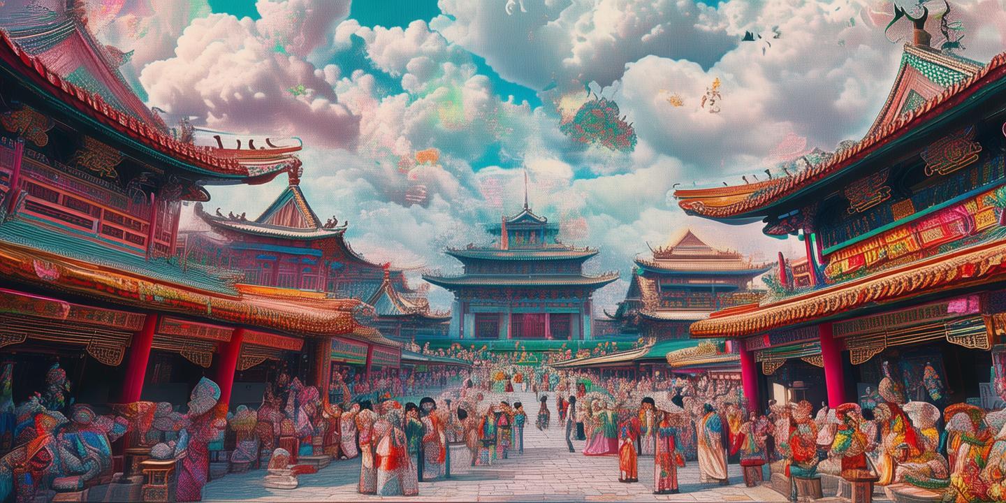 咸阳画卷，梦想与现实的交织