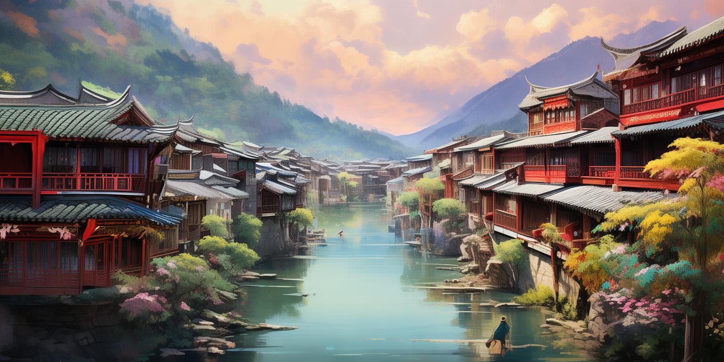 德清之色，梦与现实交织的画卷