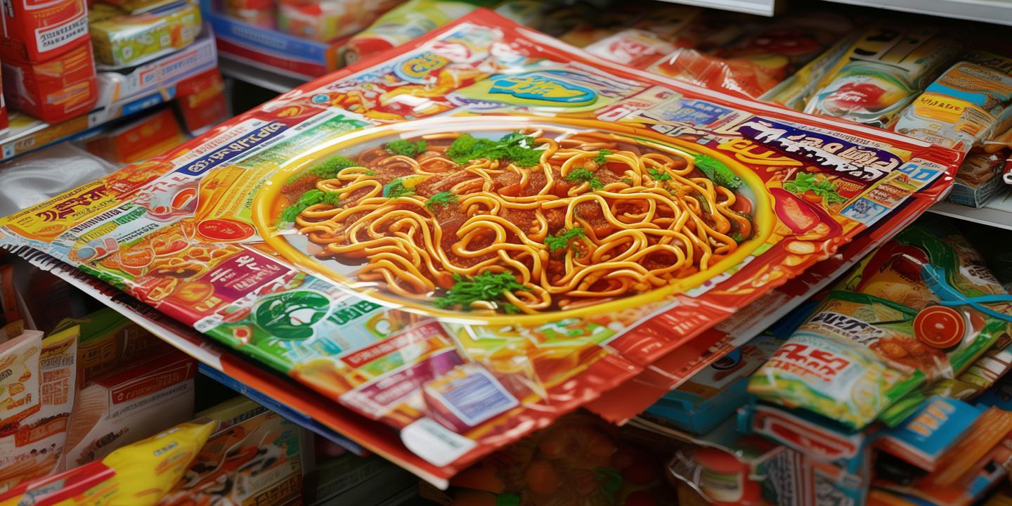 方便面调料包，生活的微缩艺术