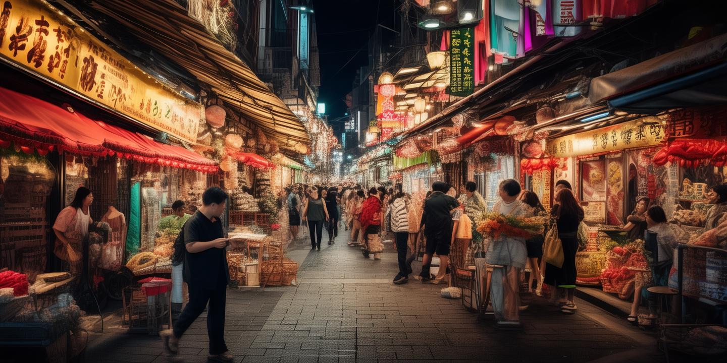 夜市电影节，光影交织的梦想与现实