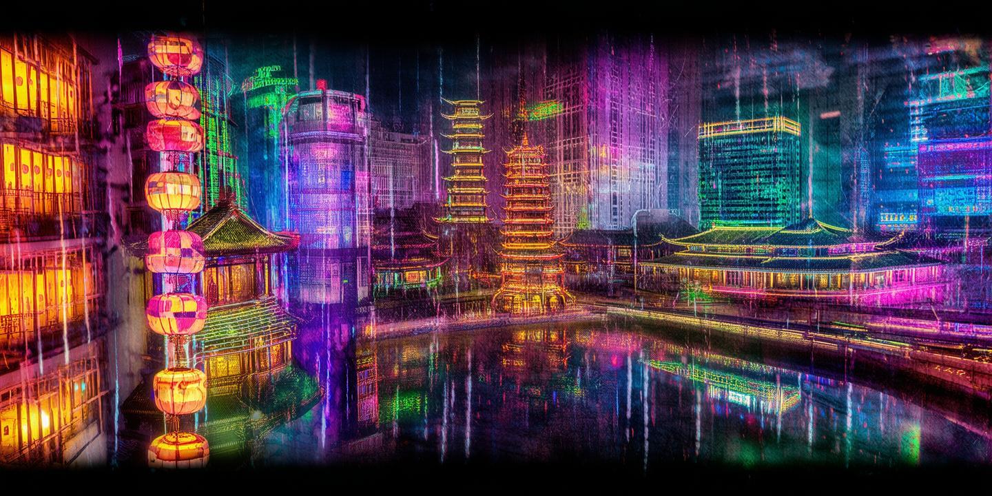 色彩斑斓的无锡，梦与现实交织的画卷