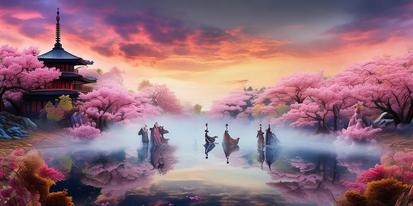 泰安之梦，色彩交织的现实与幻想