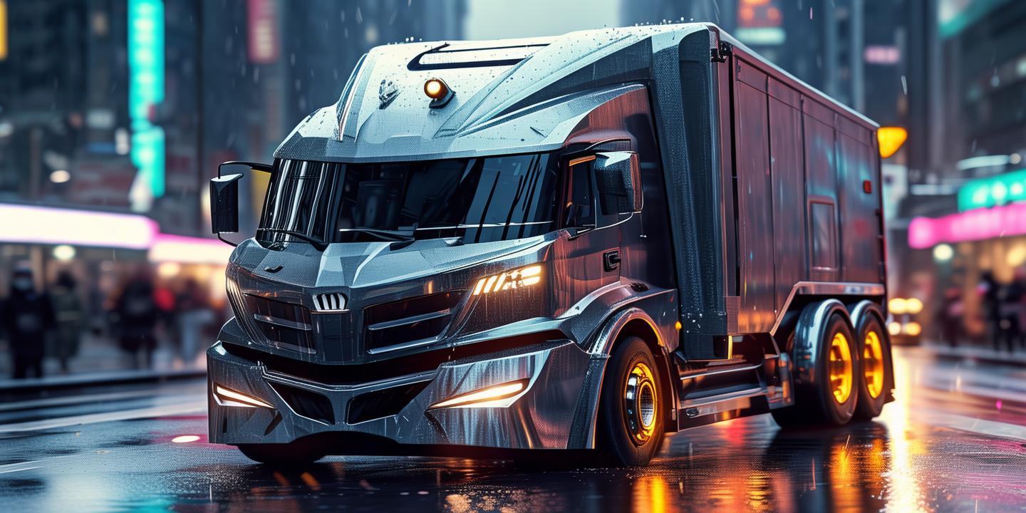 押运车，城市流动的金属诗篇