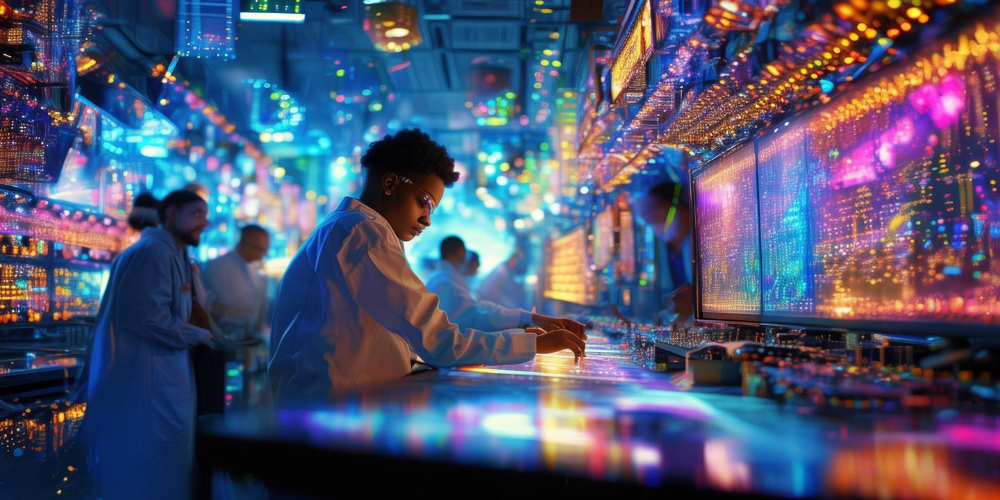 色彩斑斓的电子工程，梦想与现实的交响曲