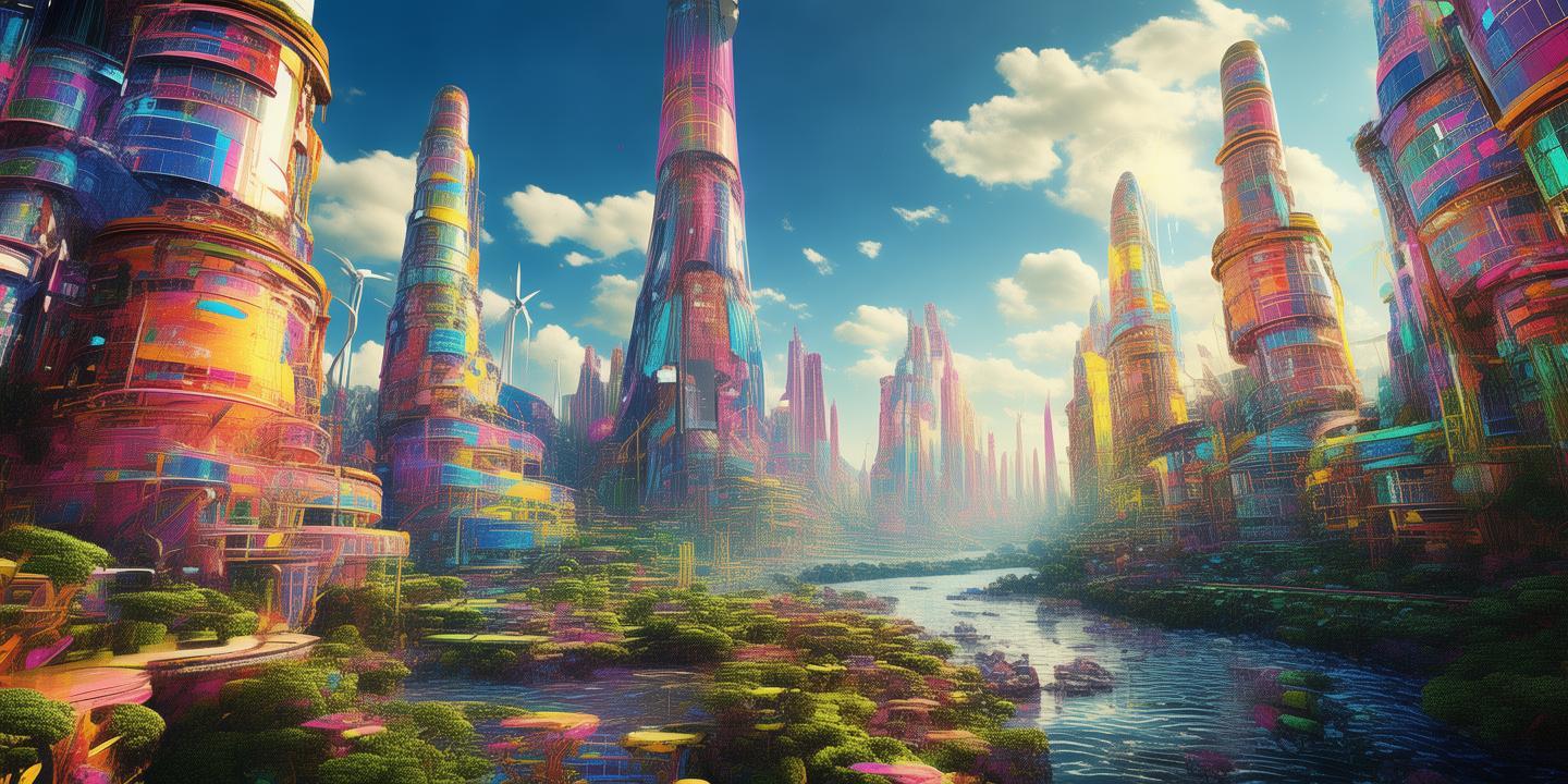 色彩斑斓的梦想，节能技术绘就的未来画卷