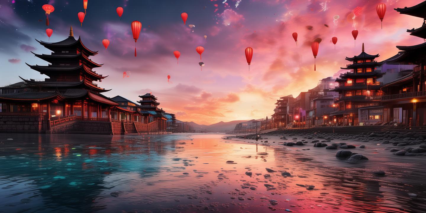 海安，梦与现实交织的色彩画卷