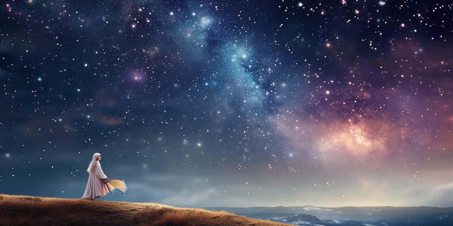 星空下的测量师，用色彩描绘天体与梦想