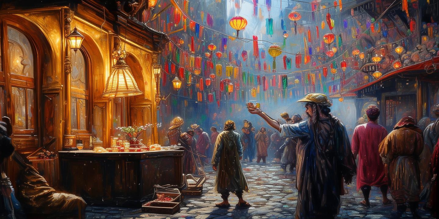 酒色人间，梦与现实的交织画卷