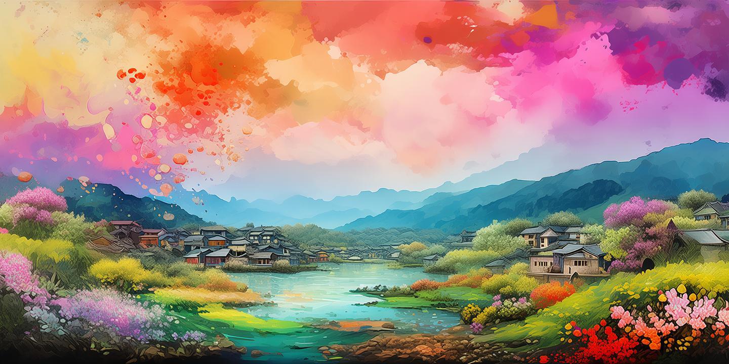 色彩斑斓的梦，上虞的诗意生活画卷