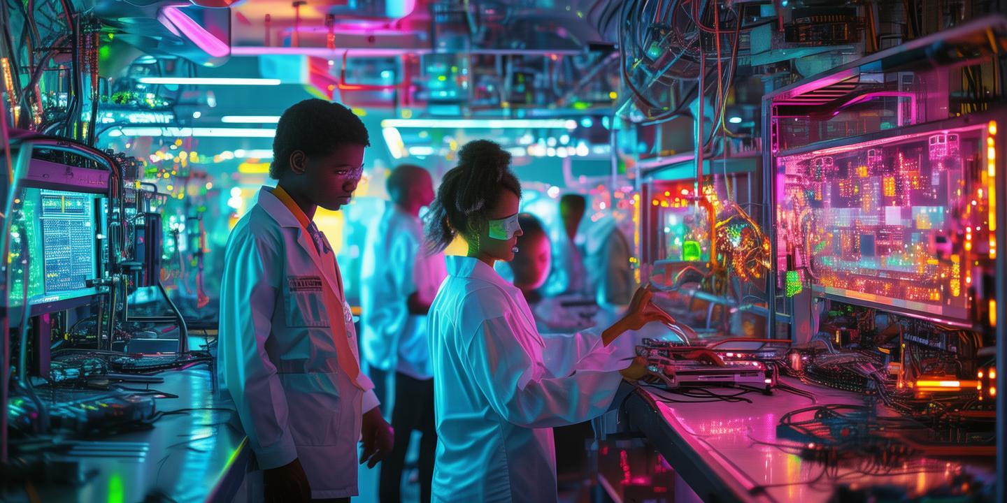 色彩斑斓的电子工程，梦想与现实的交响曲
