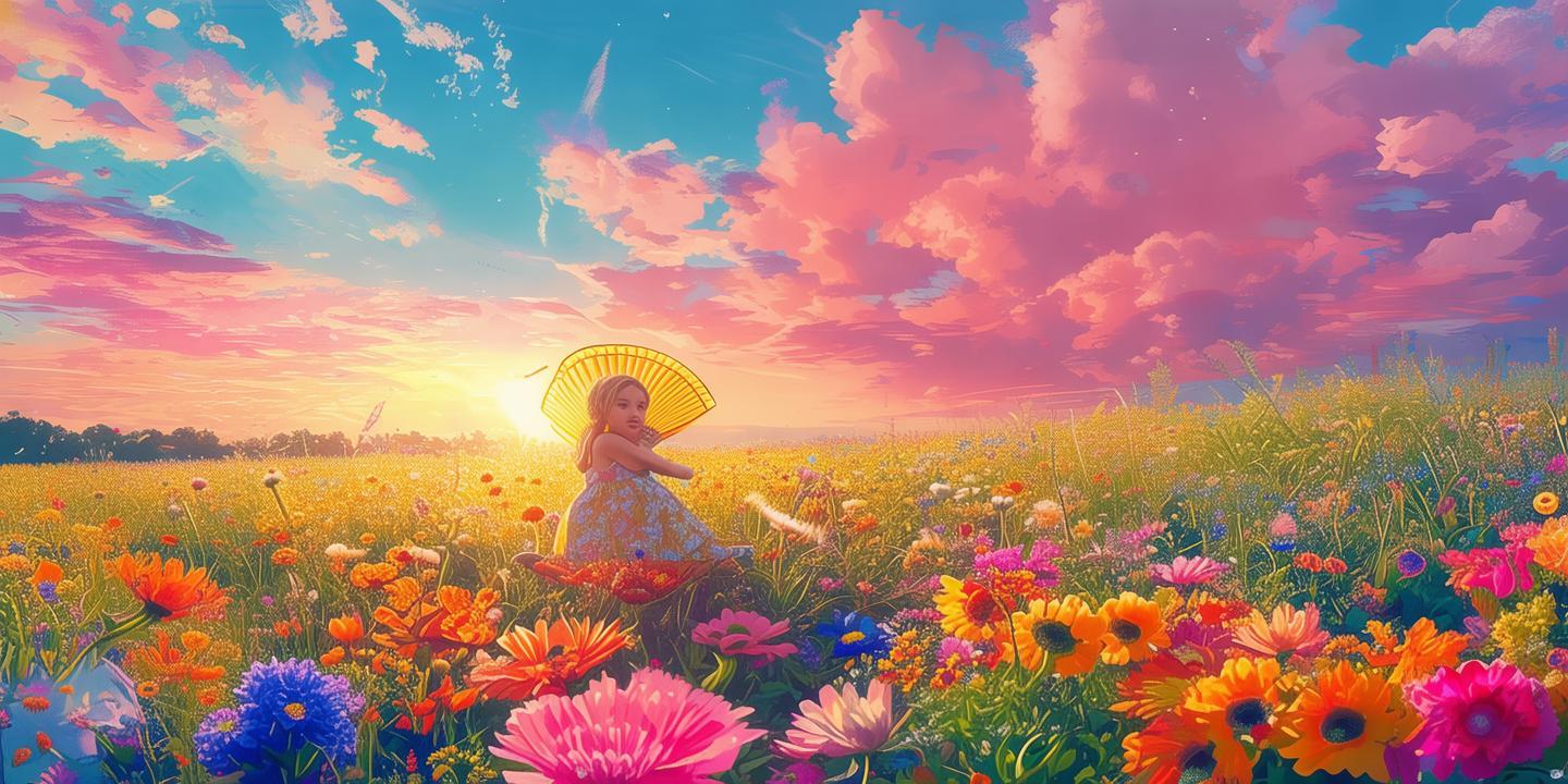 色彩斑斓的夏日记忆，中暑的午后