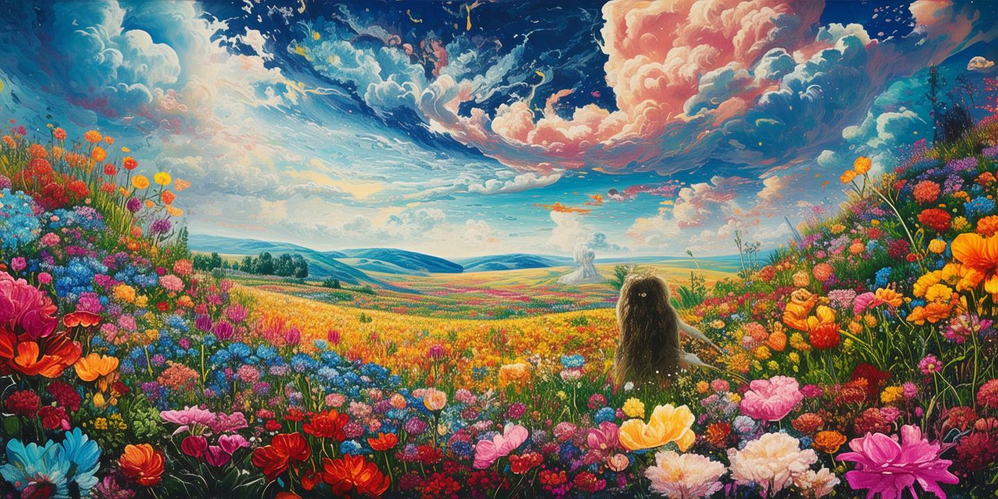 色彩斑斓的小满，梦想与现实交织的画卷