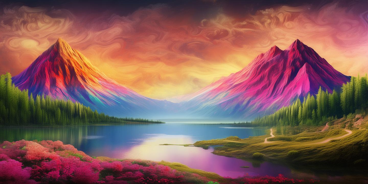 色彩斑斓的双鸭山，梦与现实交织的画卷