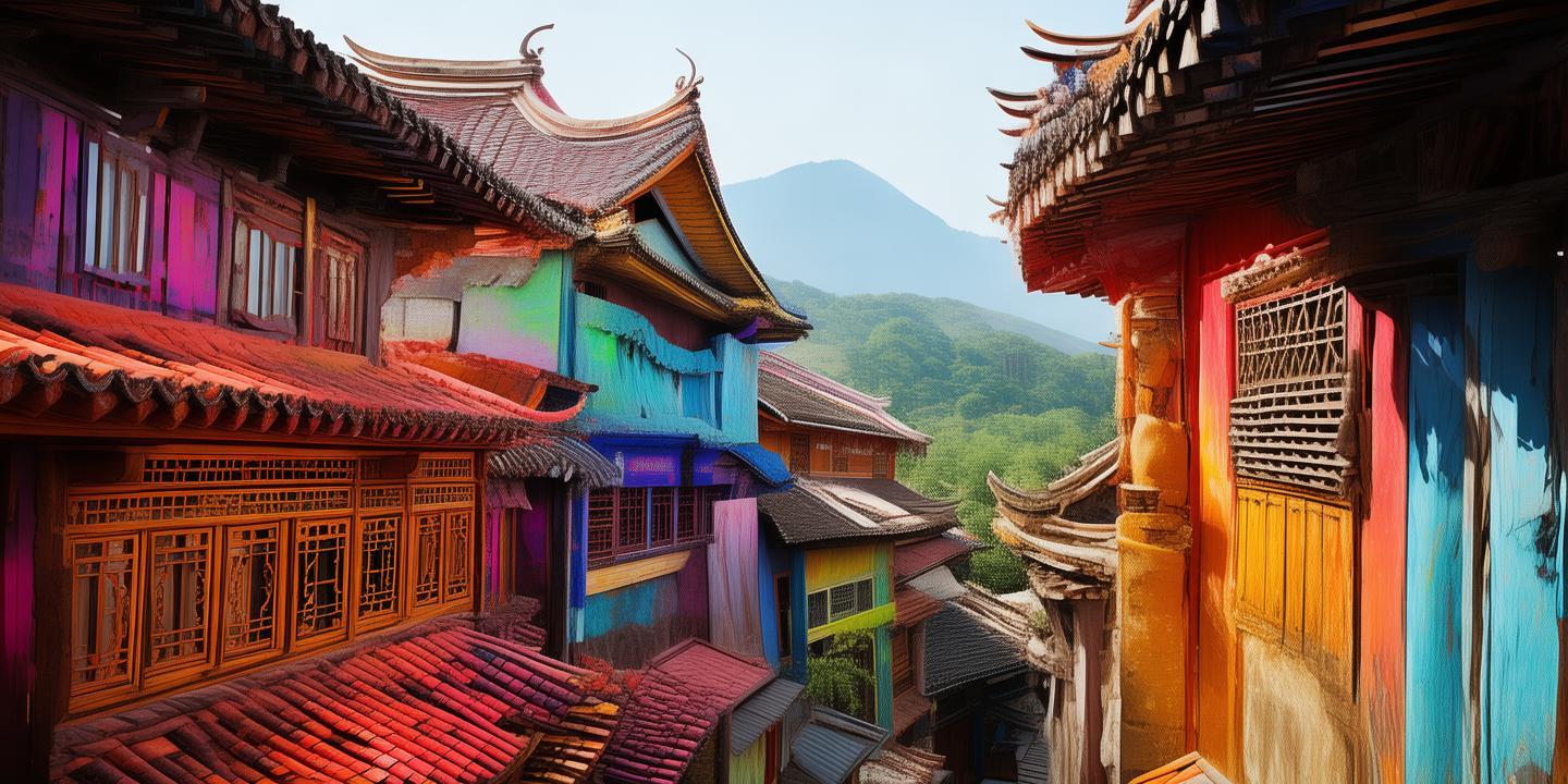 建瓯色彩，梦与现实交织的画卷