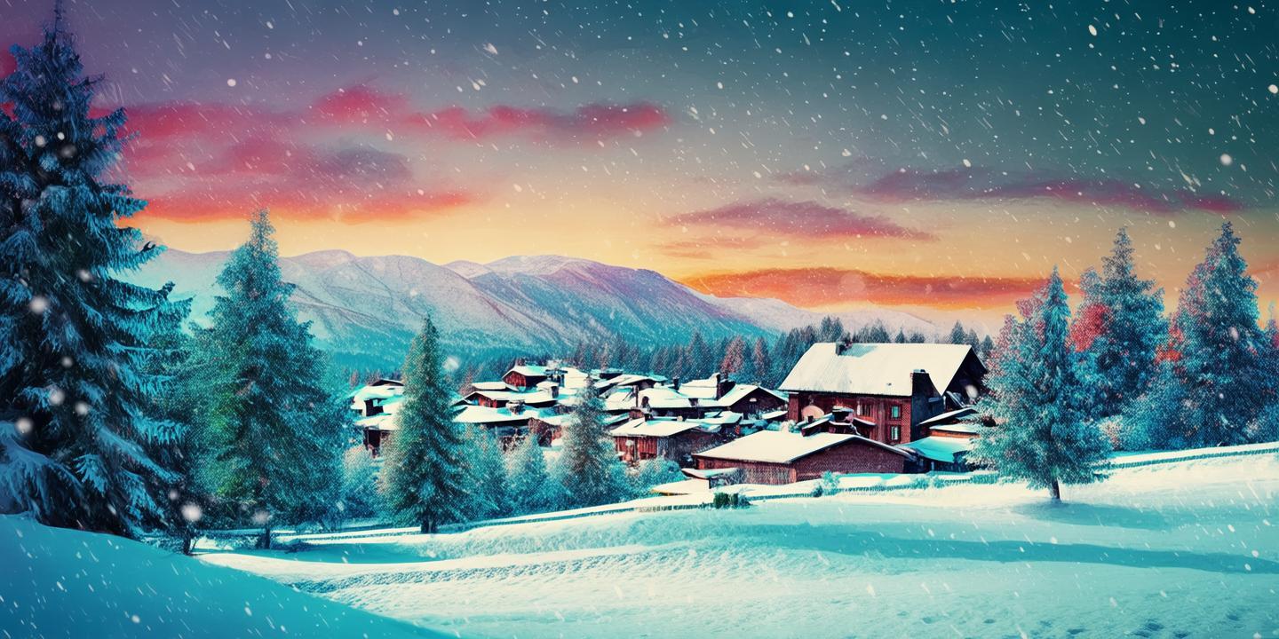 七月雪落阿勒泰，梦境与现实的交织画卷