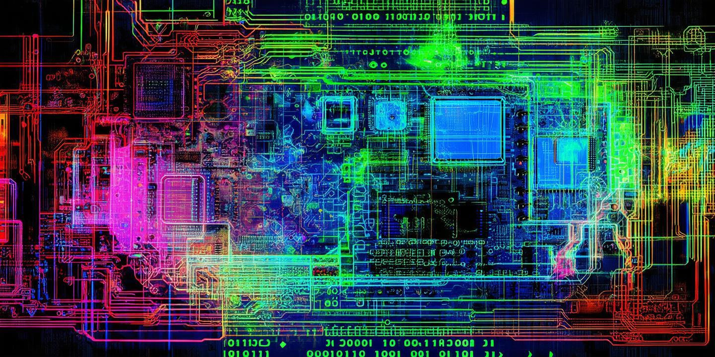 色彩的代码，用画笔描绘计算机硬件的灵魂
