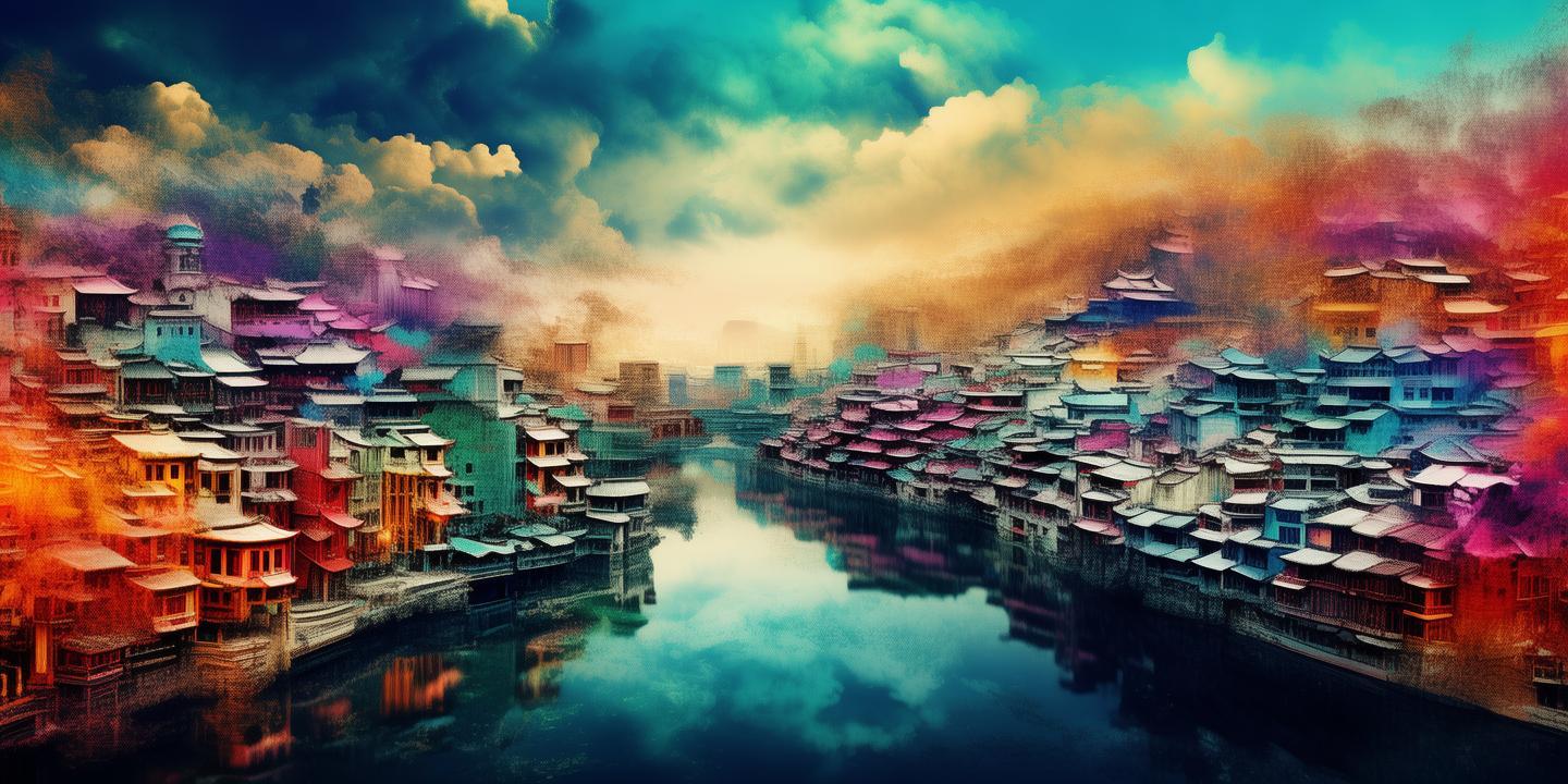 铜陵色彩，梦与现实交织的画卷