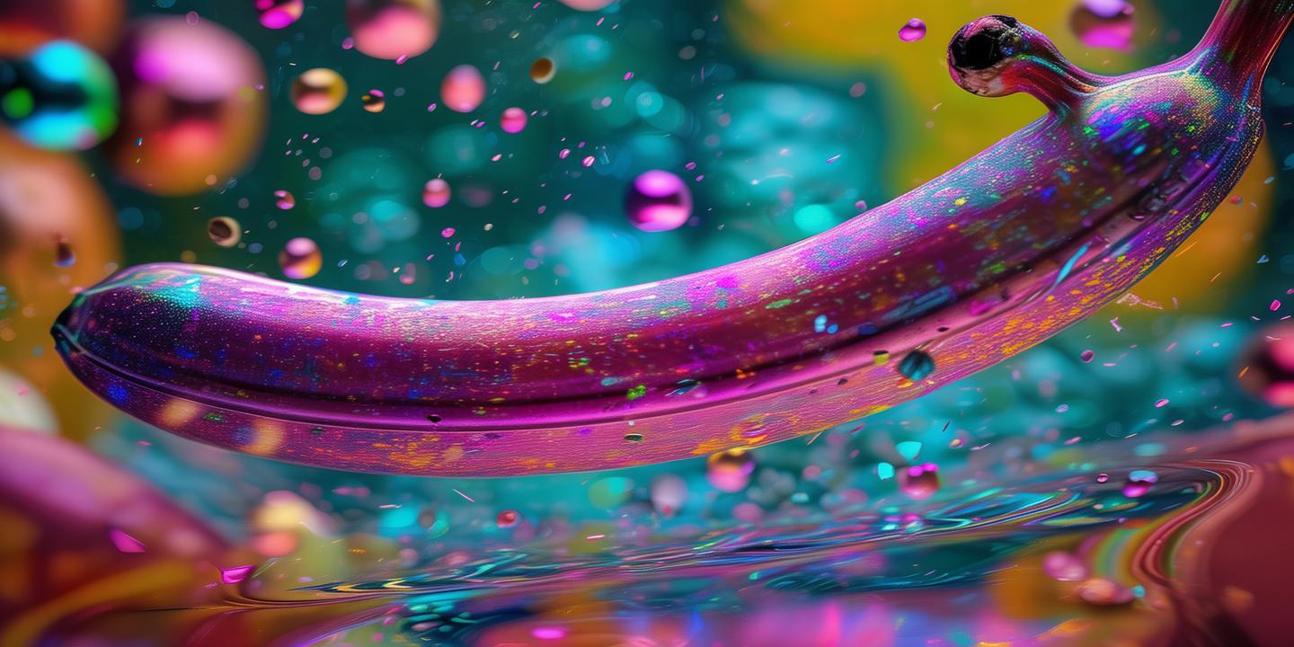 色彩斑斓的梦境，香蕉的梦幻现实录