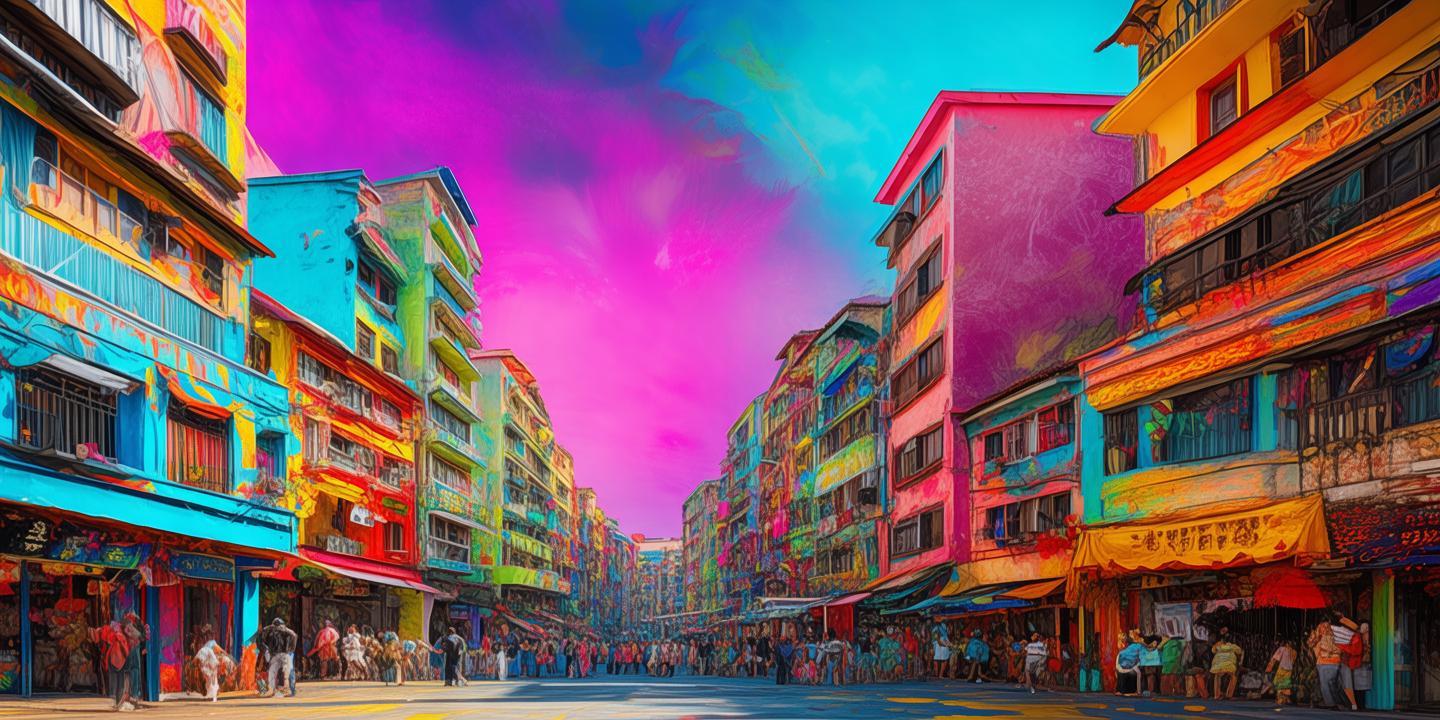 色彩斑斓的通化，梦与现实交织的画卷