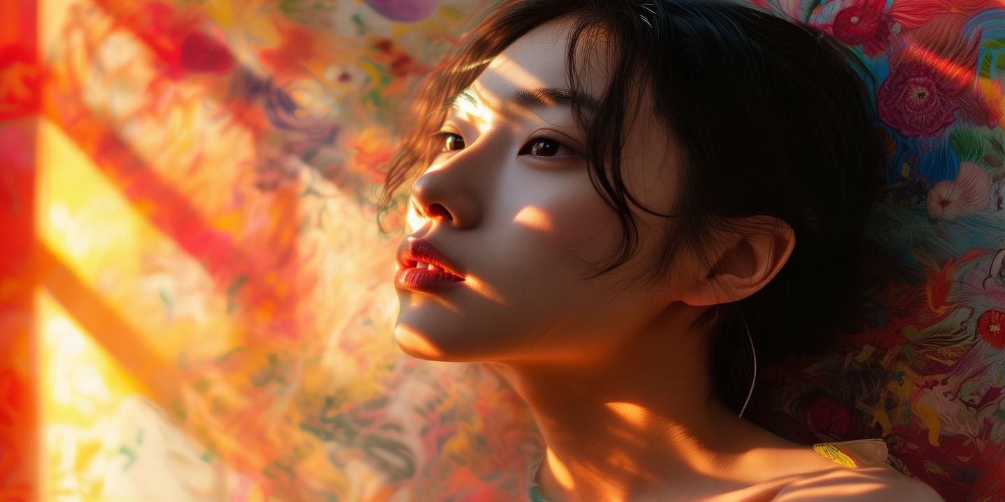 在色彩与光影之间，甲状腺炎与生活的交织