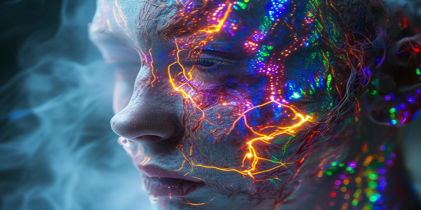 色彩斑斓的伤痕，电击伤的梦幻与现实