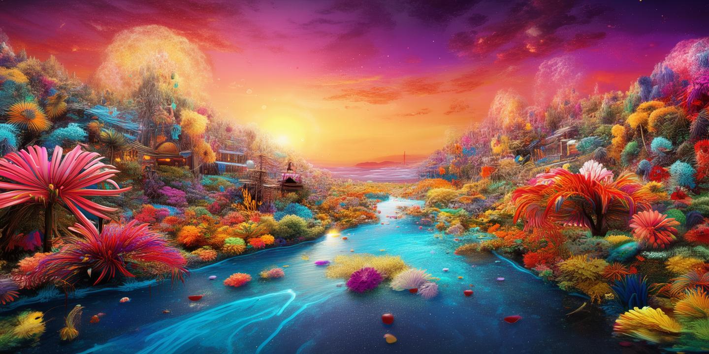 色彩斑斓的梦，导游笔下的生活画卷