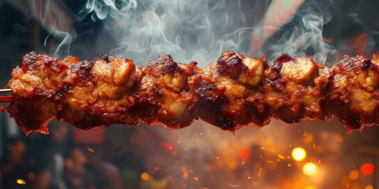 烤肉串，梦想与现实的味觉交织