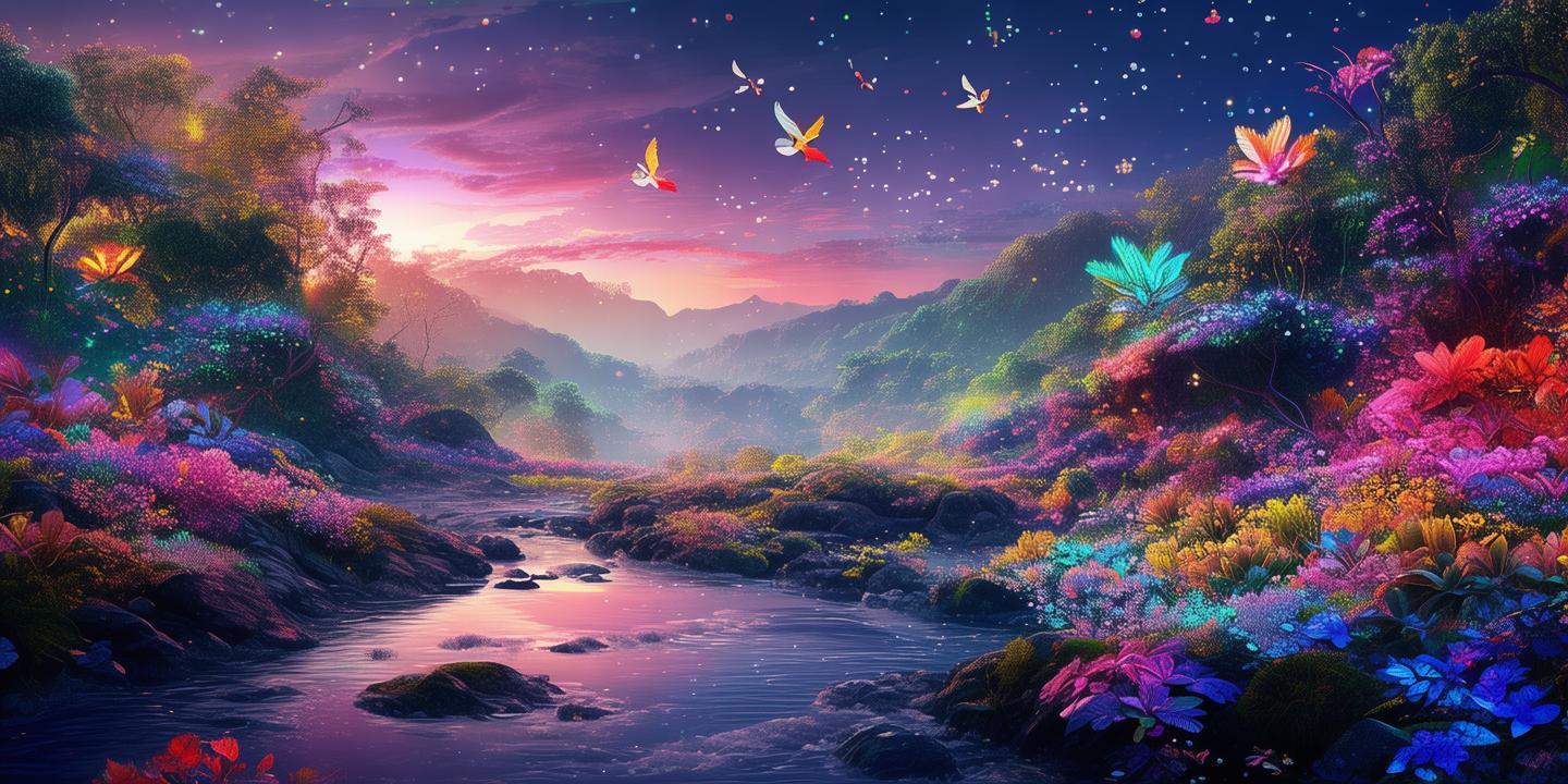 生态之梦，色彩交织的现实与理想