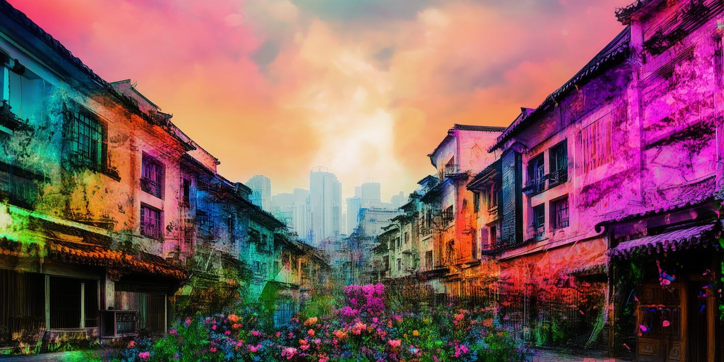 柳州，色彩斑斓的梦境与现实交织
