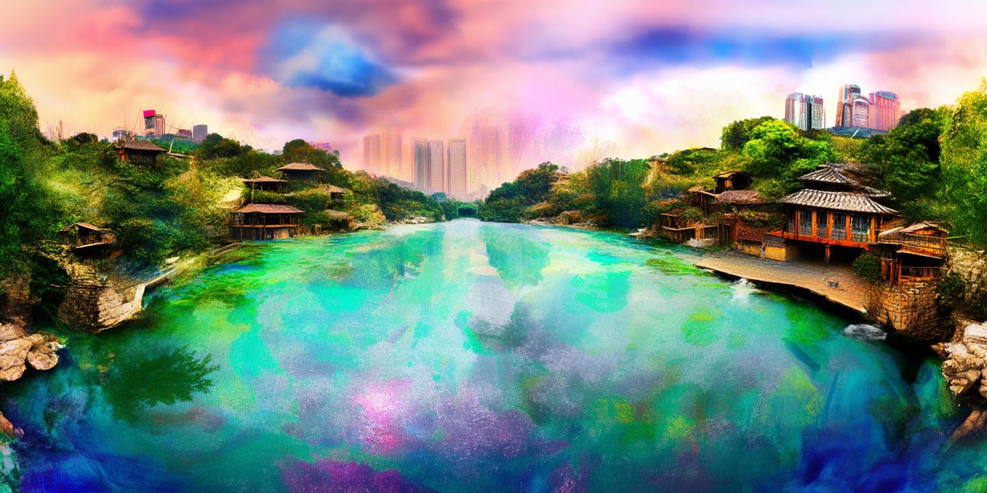 河源，色彩交织的梦想与现实