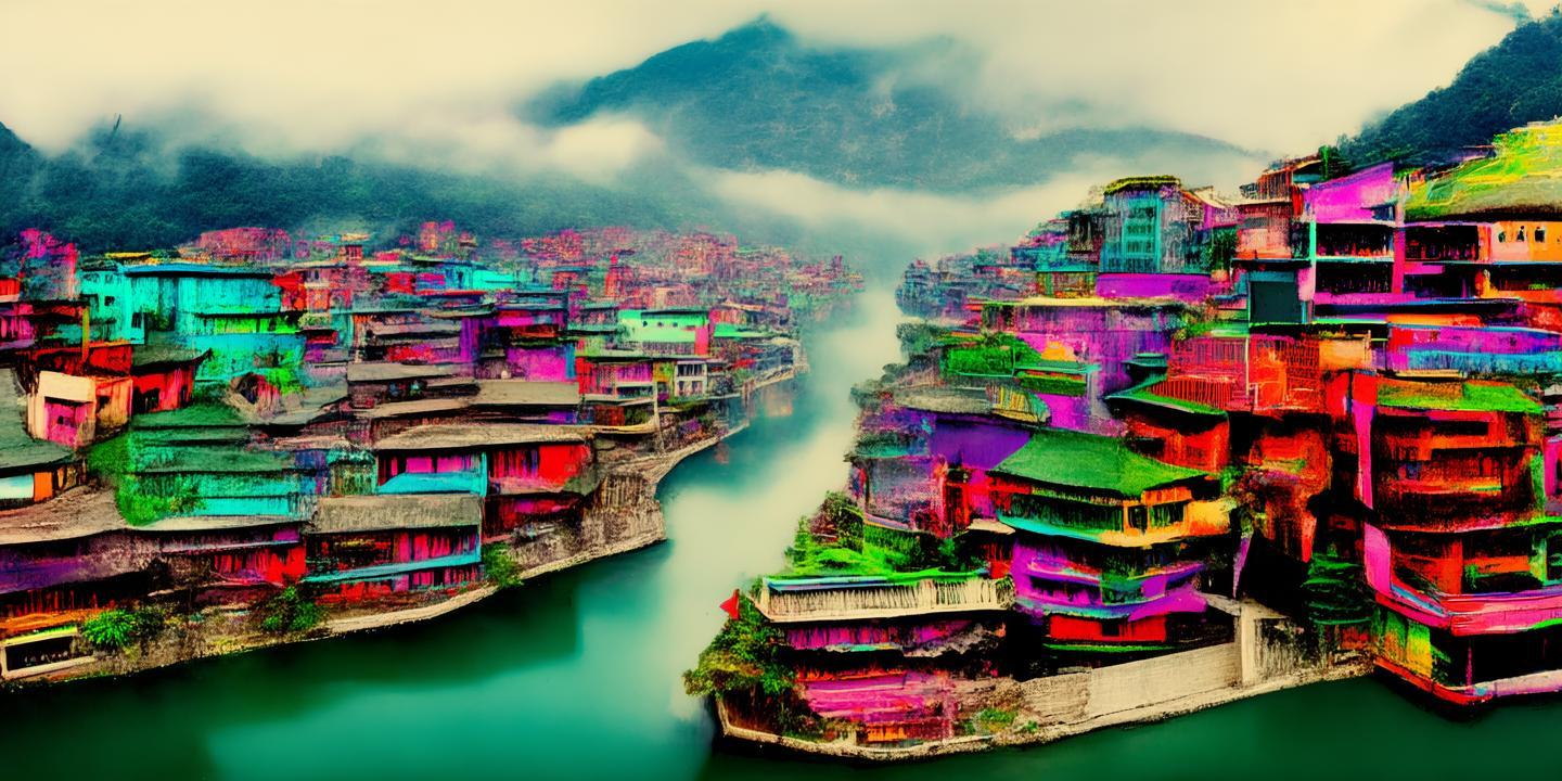 色彩斑斓的吴江，梦与现实交织的画卷