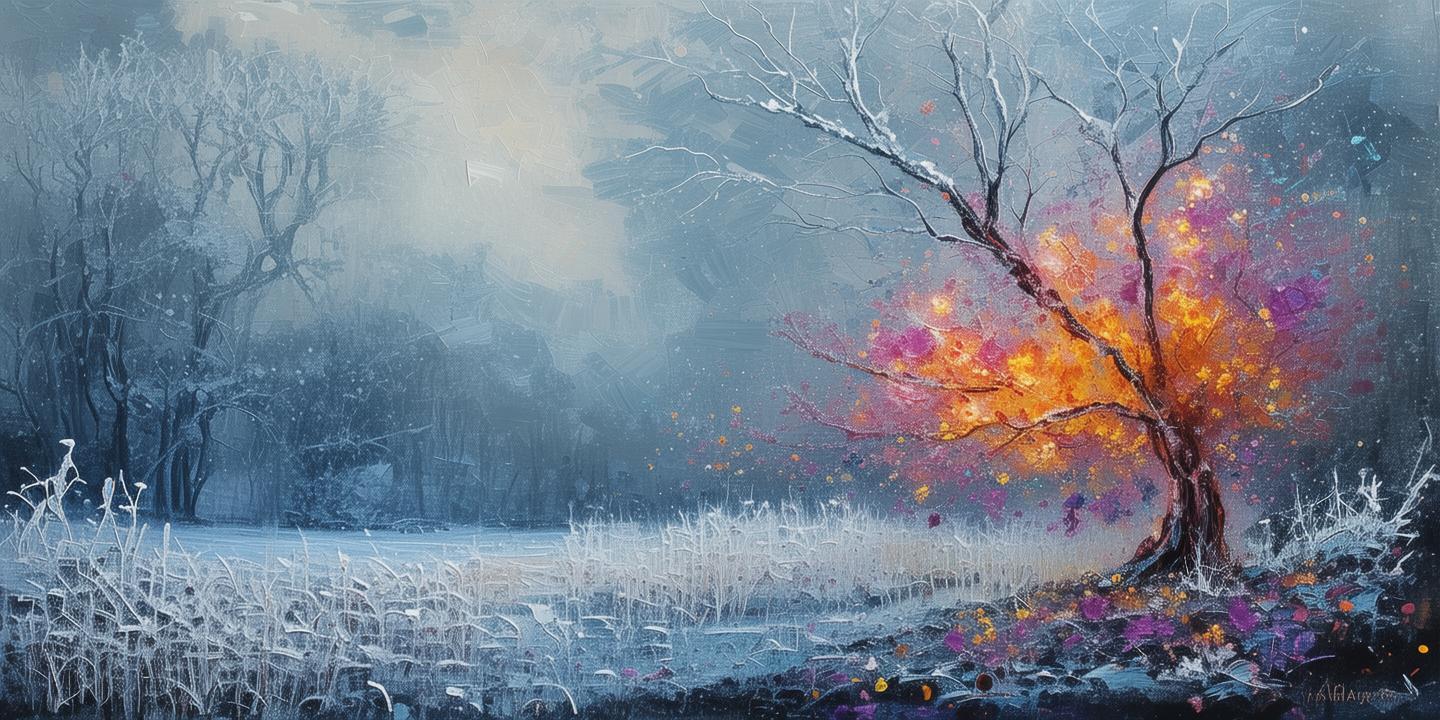 霜降时节，画笔下的梦想与现实
