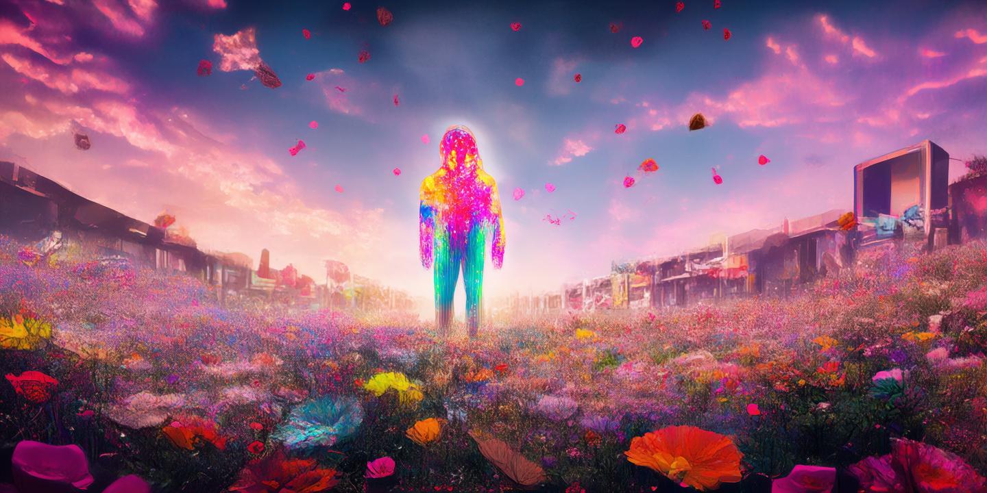 色彩中的偶像，梦想与现实的交织