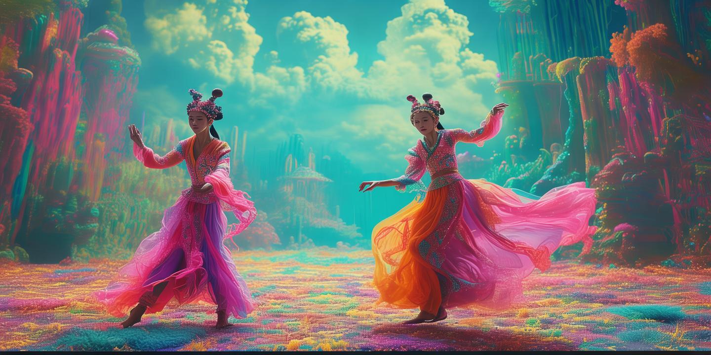 色彩斑斓的二人转,梦与现实的交织画卷 色彩斑斓的二人转,梦与现实的交织画卷