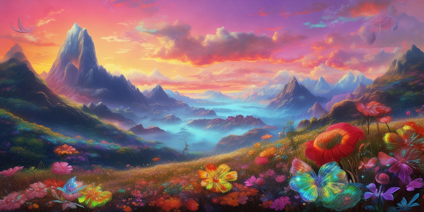 保山之梦，色彩斑斓的梦幻现实