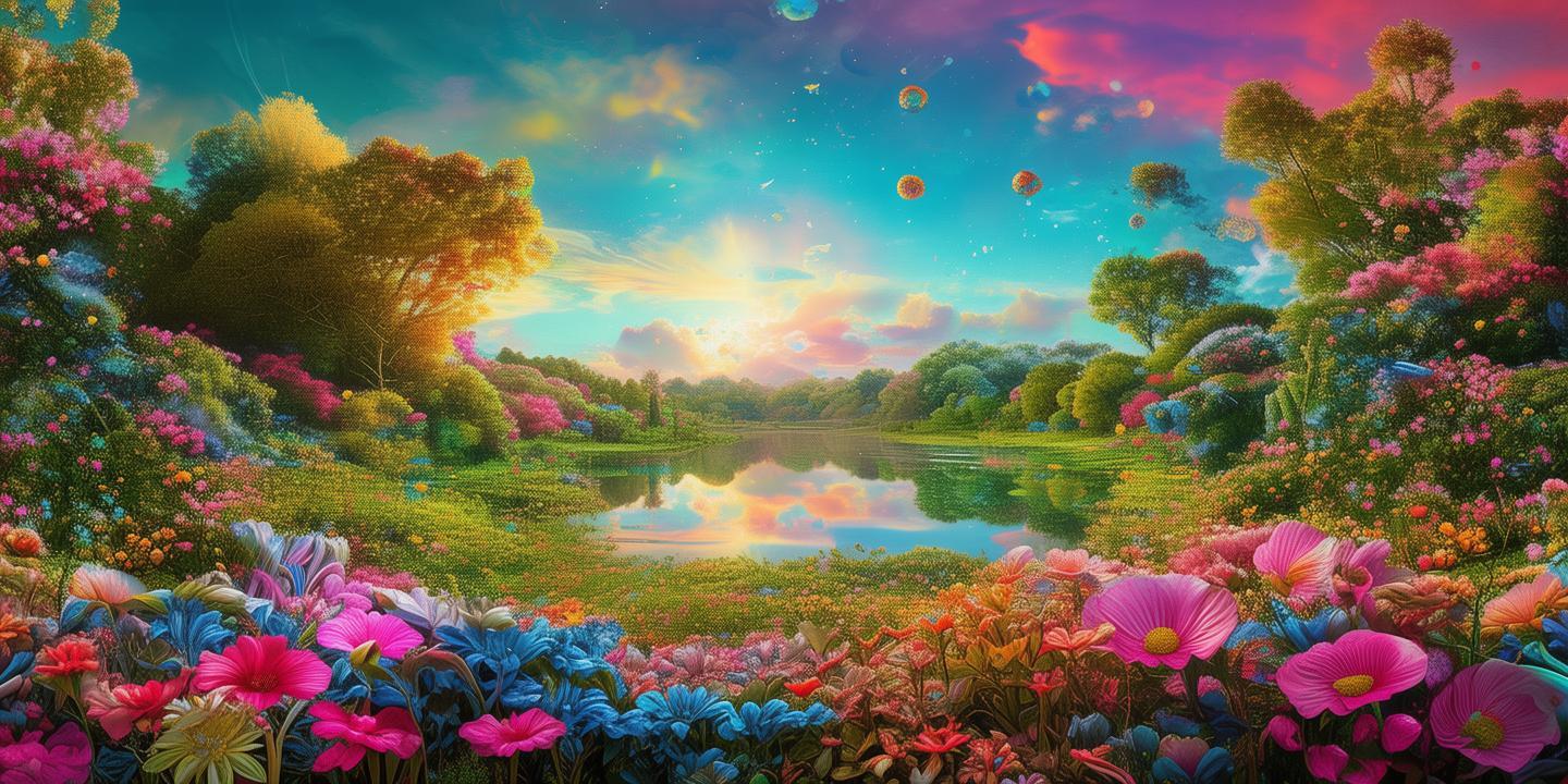 色彩斑斓的梦想，环境监测的诗意画卷