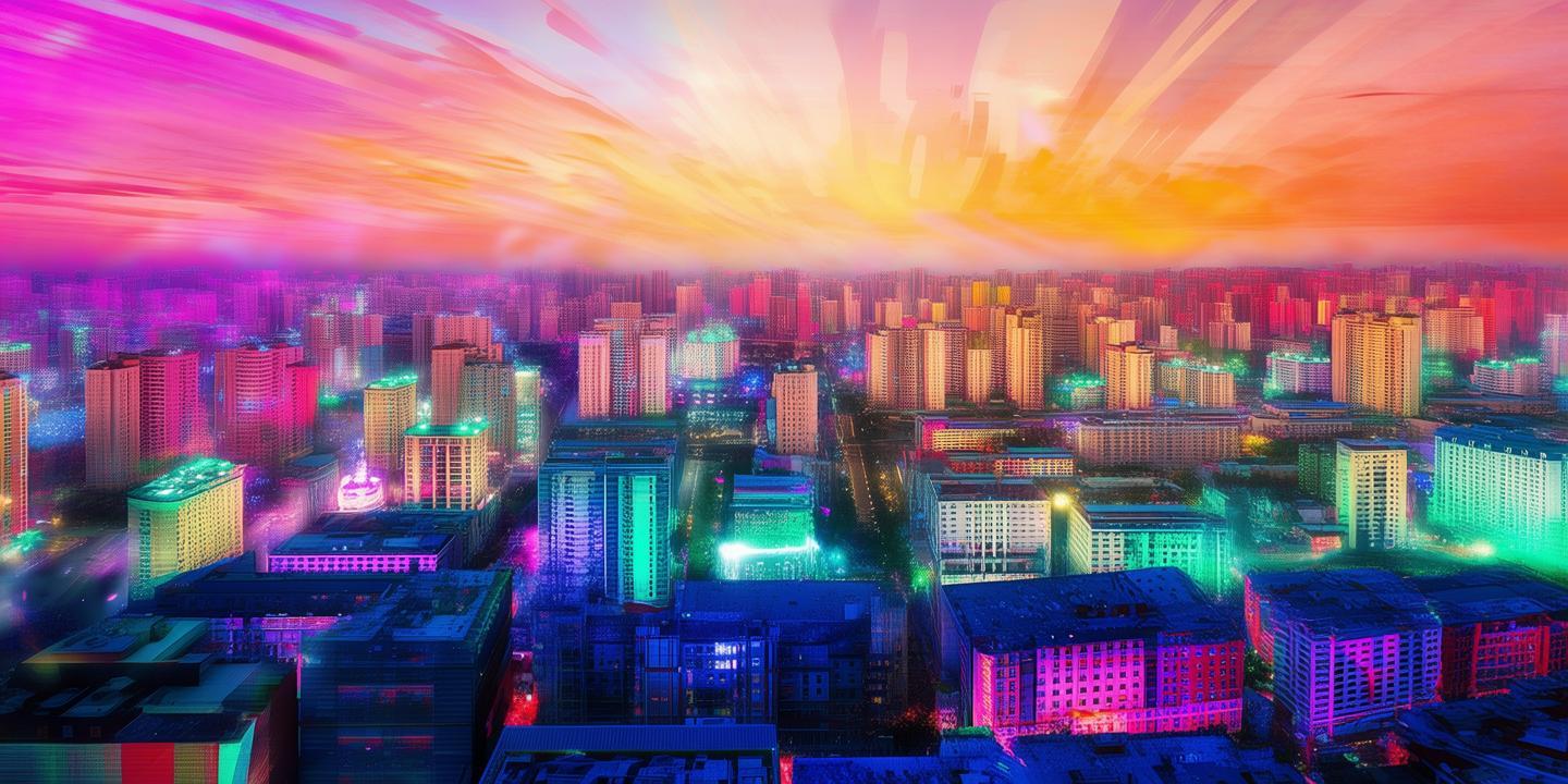 绥化之梦，色彩交织的现实与幻想
