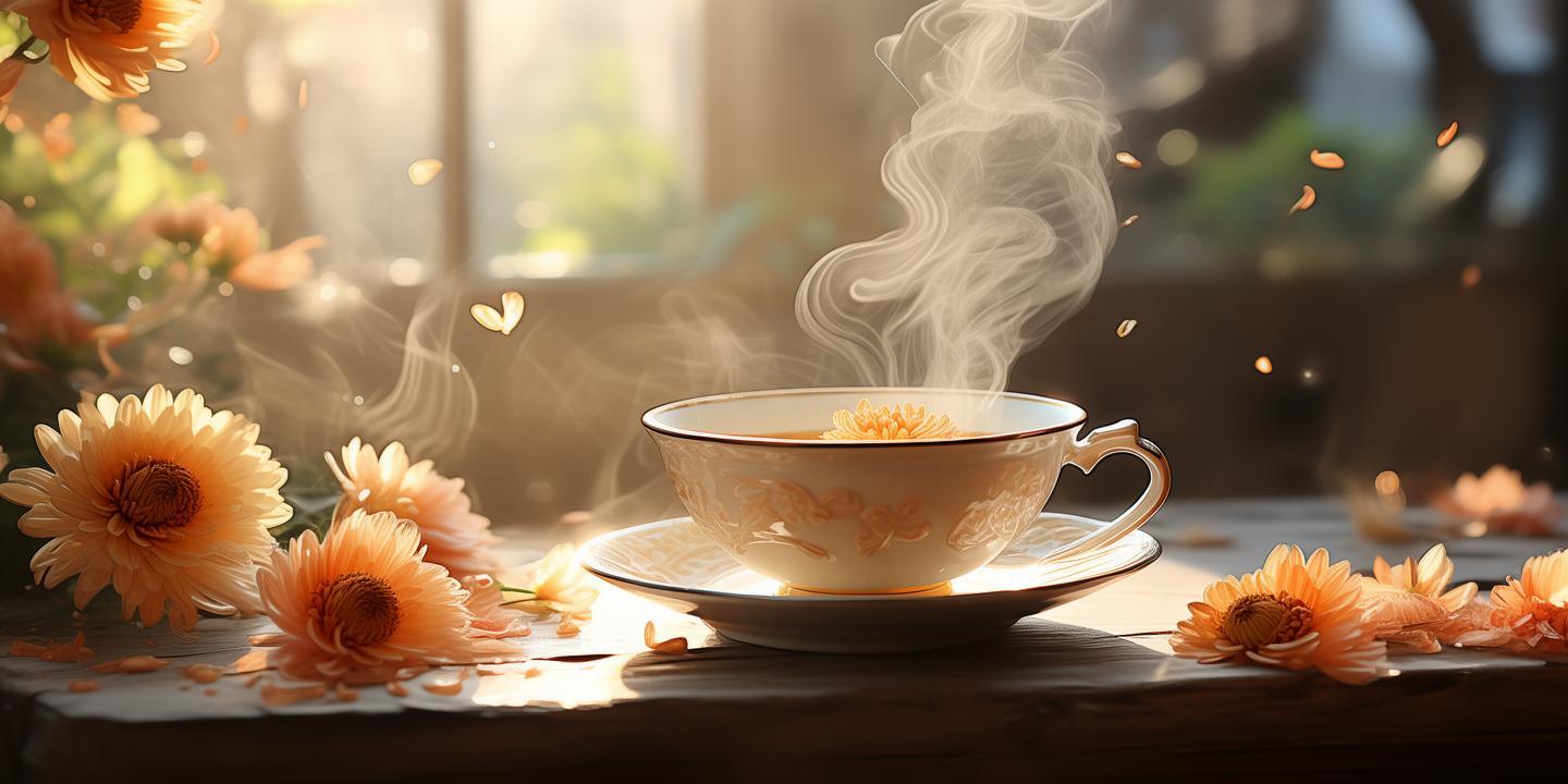 菊花茶里的时光