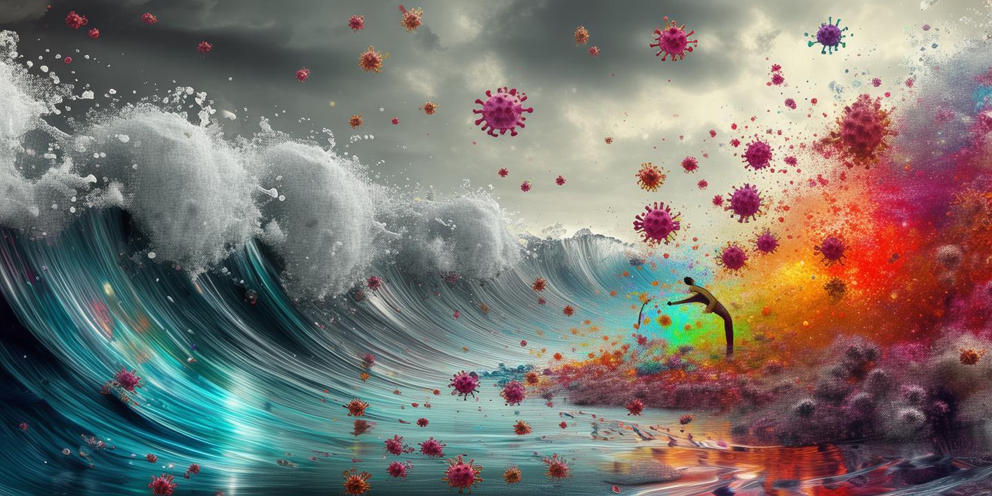 流感之潮，当现实以数字泼墨，梦想仍需色彩守护