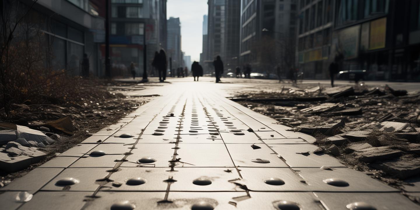 当盲道成为昂贵的陷阱，城市温情下的现实褶皱