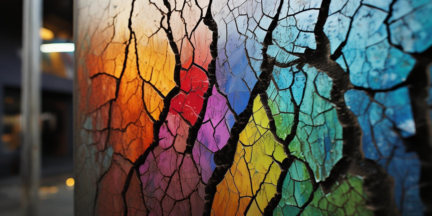 画布上的裂痕，当正义的色彩在现实里褪色